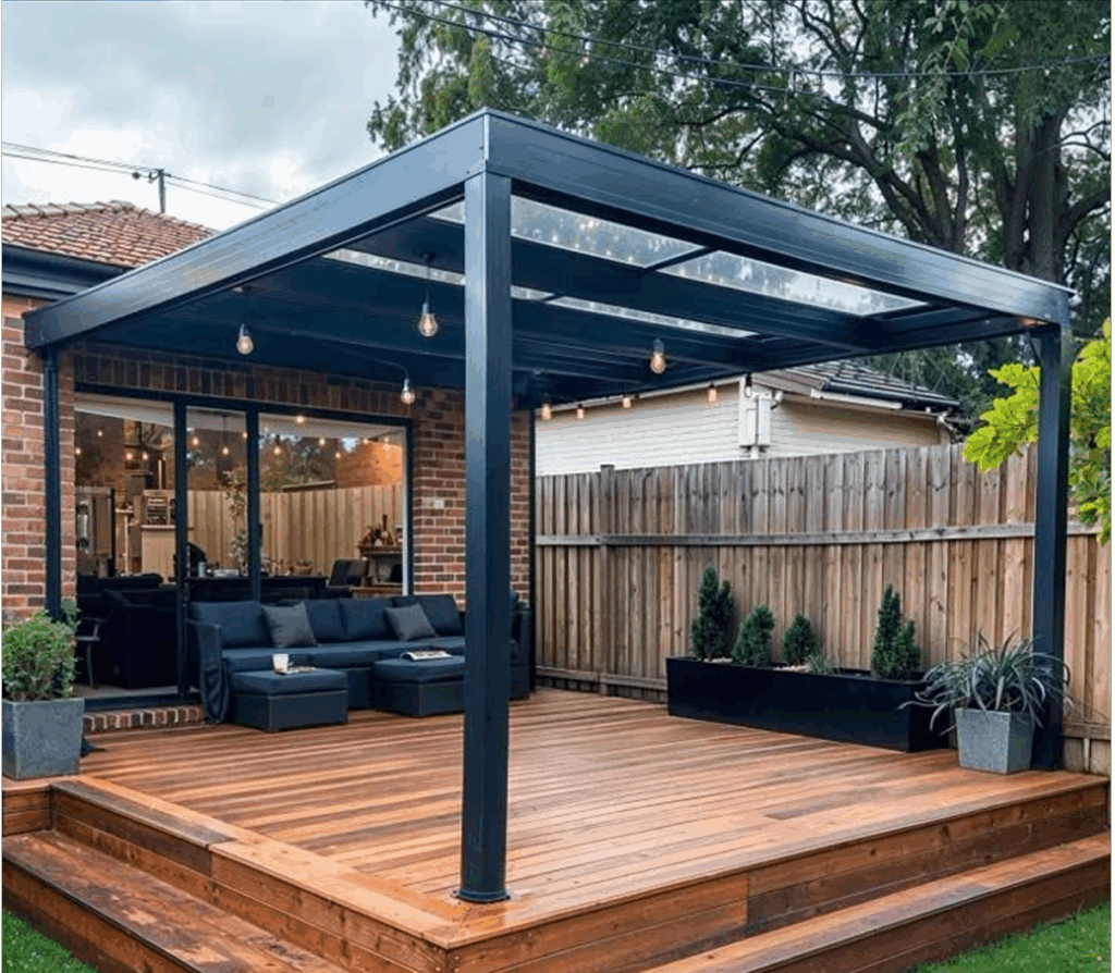 Construction de patio