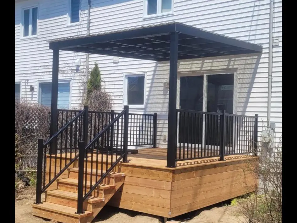 Construction de patio